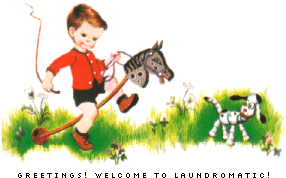 Greetings! Welcome to LaundroMatic!