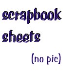 scrapbook sheets